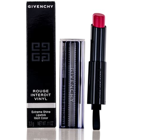 givenchy gloss interdit 08|Givenchy color enhancing lipstick.